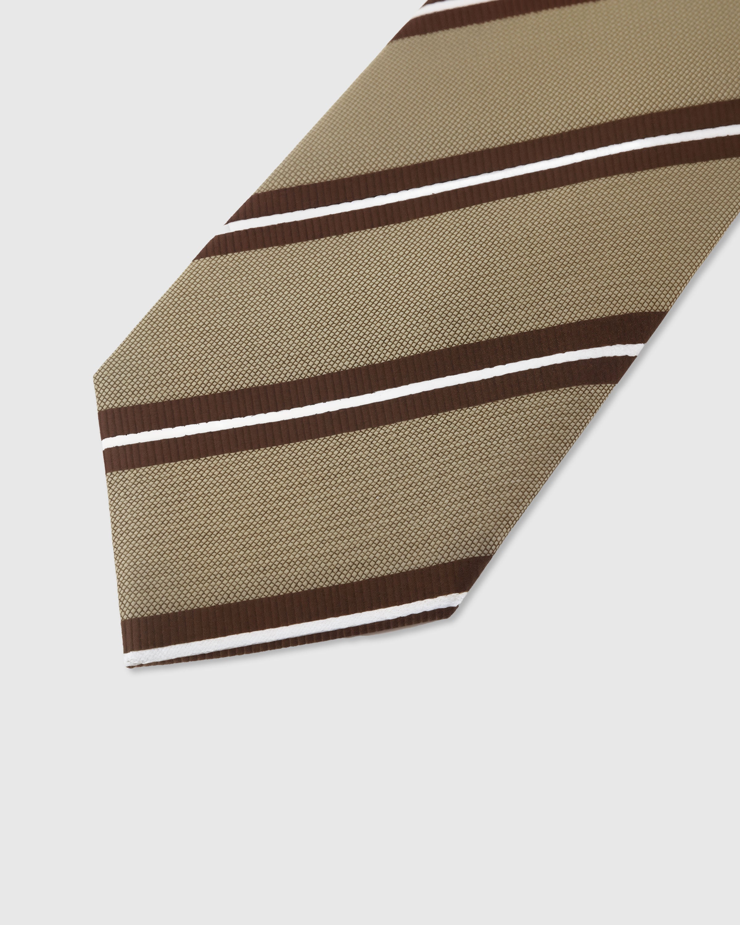 KHAKI COLLEGIATE TIE
