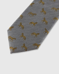 SILVER STALLION TIE