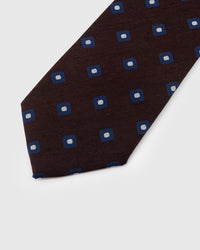MOCHA SQUARE TIE