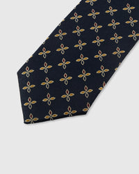 MIDNIGHT FLORET TIE