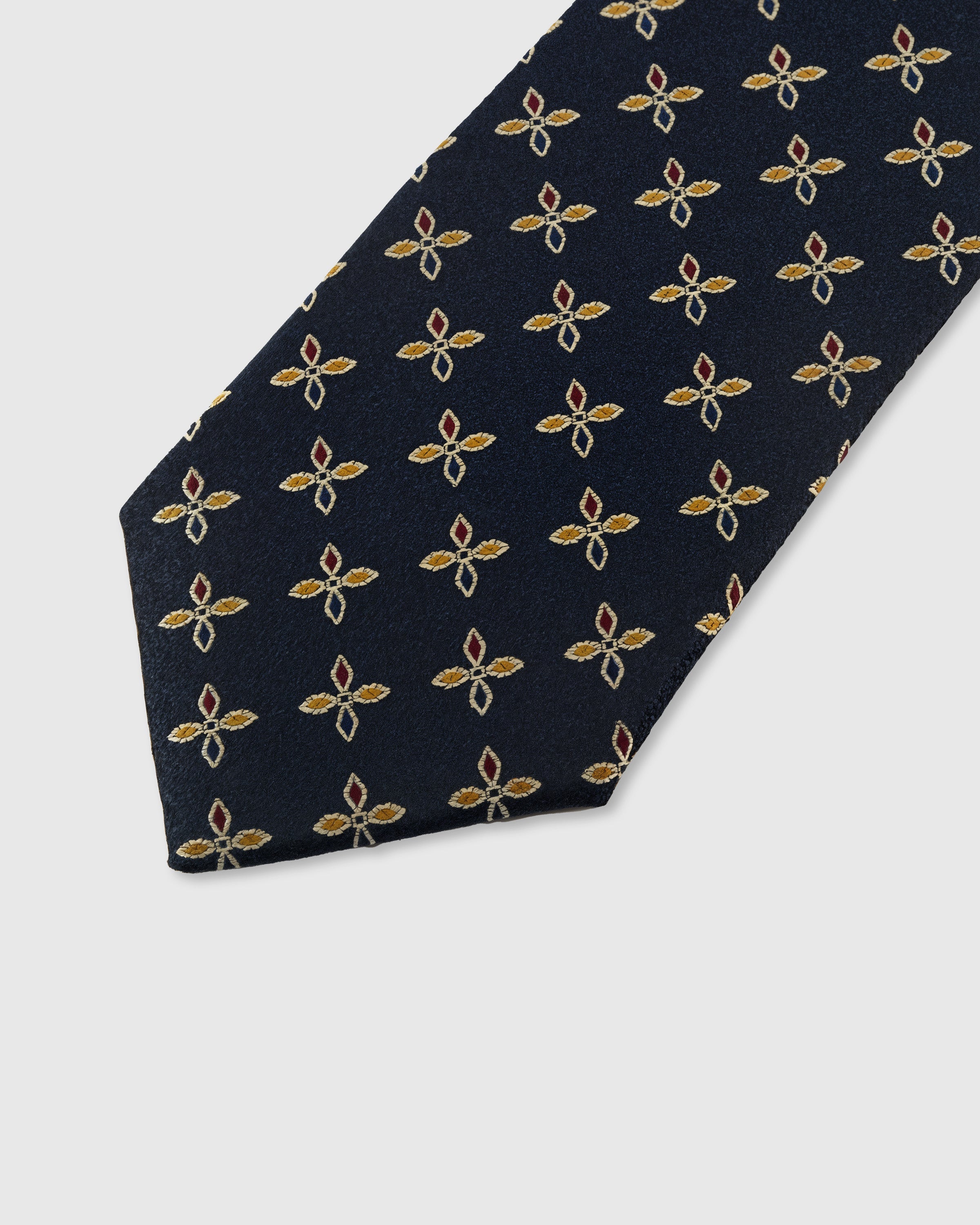 MIDNIGHT FLORET TIE