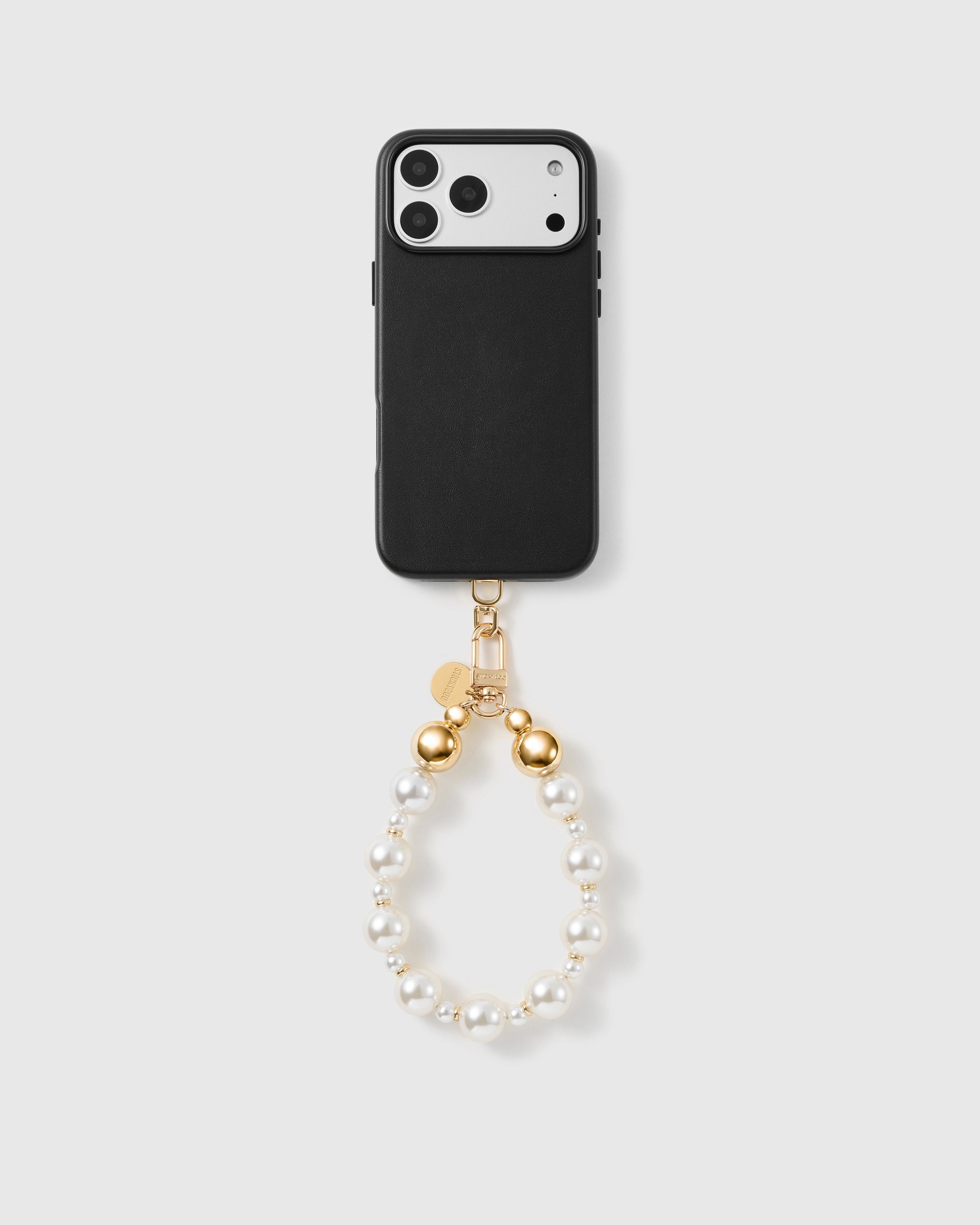 GOLDEN PEARL PHONE STRAP