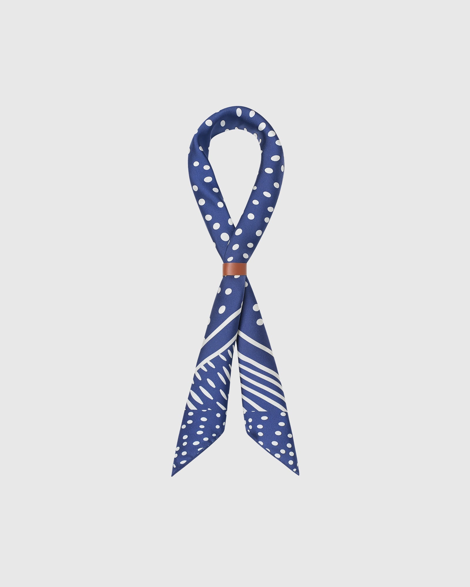 STARDUST DOTS SILK SCARF