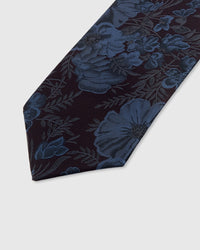 PLUM PEONY TIE