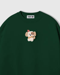 CARDINAL PUPPY SWEATSHIRT