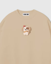 CARDINAL PUPPY SWEATSHIRT