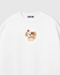 CARDINAL PUPPY SWEATSHIRT