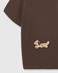 SPOTTY DASH DACHSHUND NA T-SHIRT