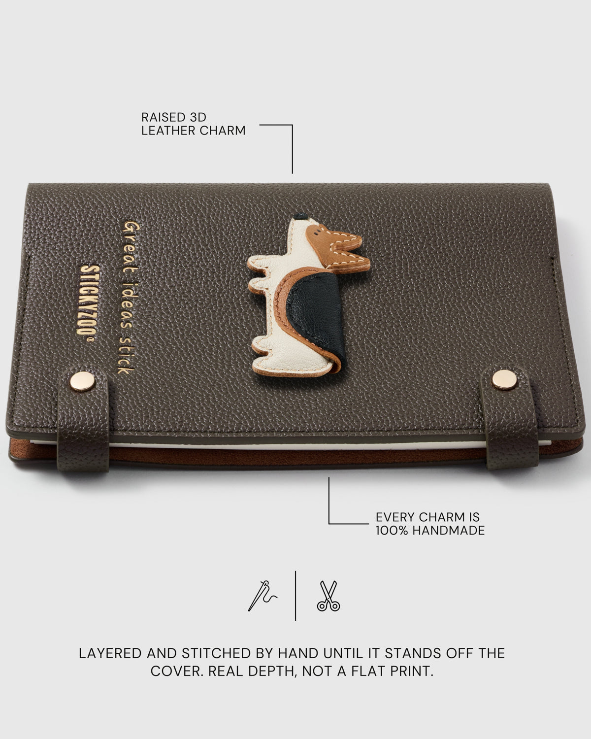 SADDLE CORGI NOTEBOOK