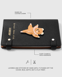 GINGHAM BALLERINA BEAR NOTEBOOK