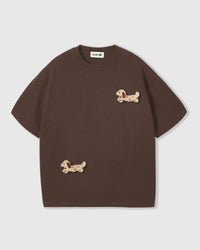 SPOTTY DASH DACHSHUND NA T-SHIRT