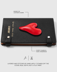 RED HEART NOTEBOOK