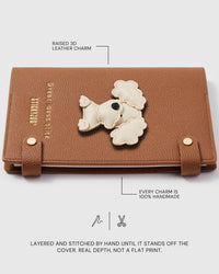 CREAM POODLE NOTEBOOK