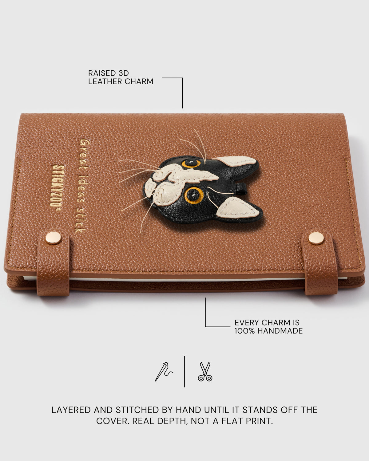 TUXEDO CAT NOTEBOOK