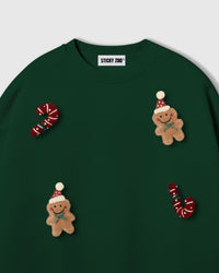 GINGERBREAD PARTY CRASHERS SWEATSHIRT