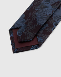 PLUM PEONY TIE