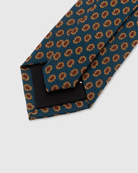 TEAL FOULARD NA KORBATAS