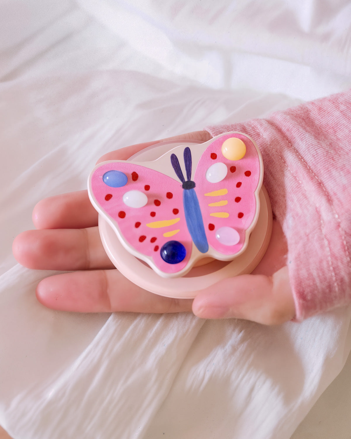 PAINTED BUTTERFLY PHONE CASE