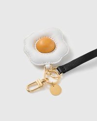 SUNNY EGG LEATHER PHONE STRAP