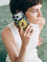 JADE LEOPARD PHONE CASE