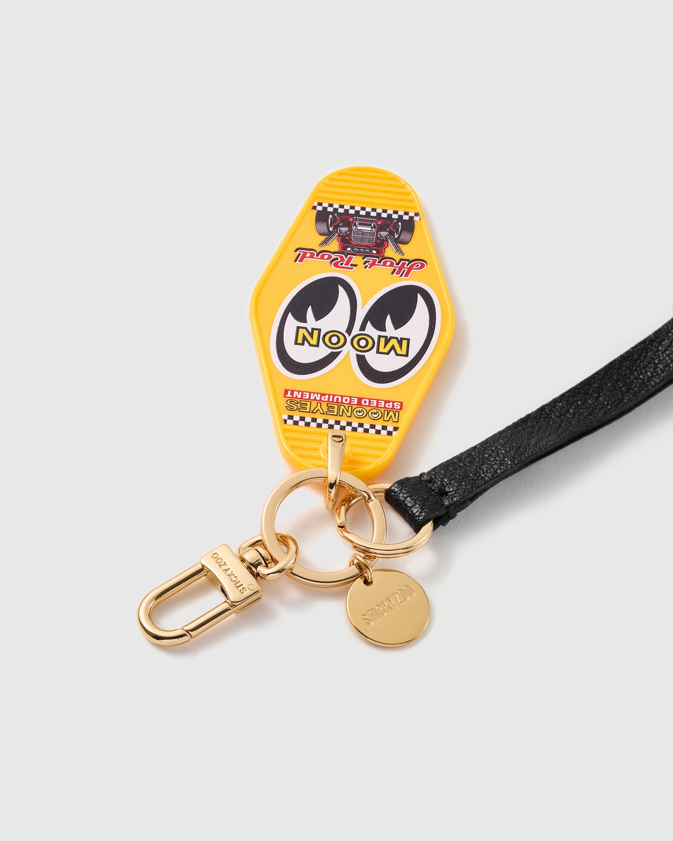 LUNA HOT ROD LEATHER PHONE STRAP