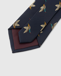 MIDNIGHT MALLARD TIE