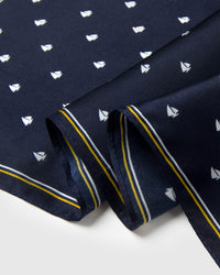 REGATTA SAILBOAT SILK SCARF