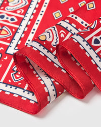 POPPY FOULARD SILK SCARF