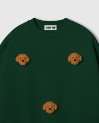 POODLE PARADE SWEATSHIRT