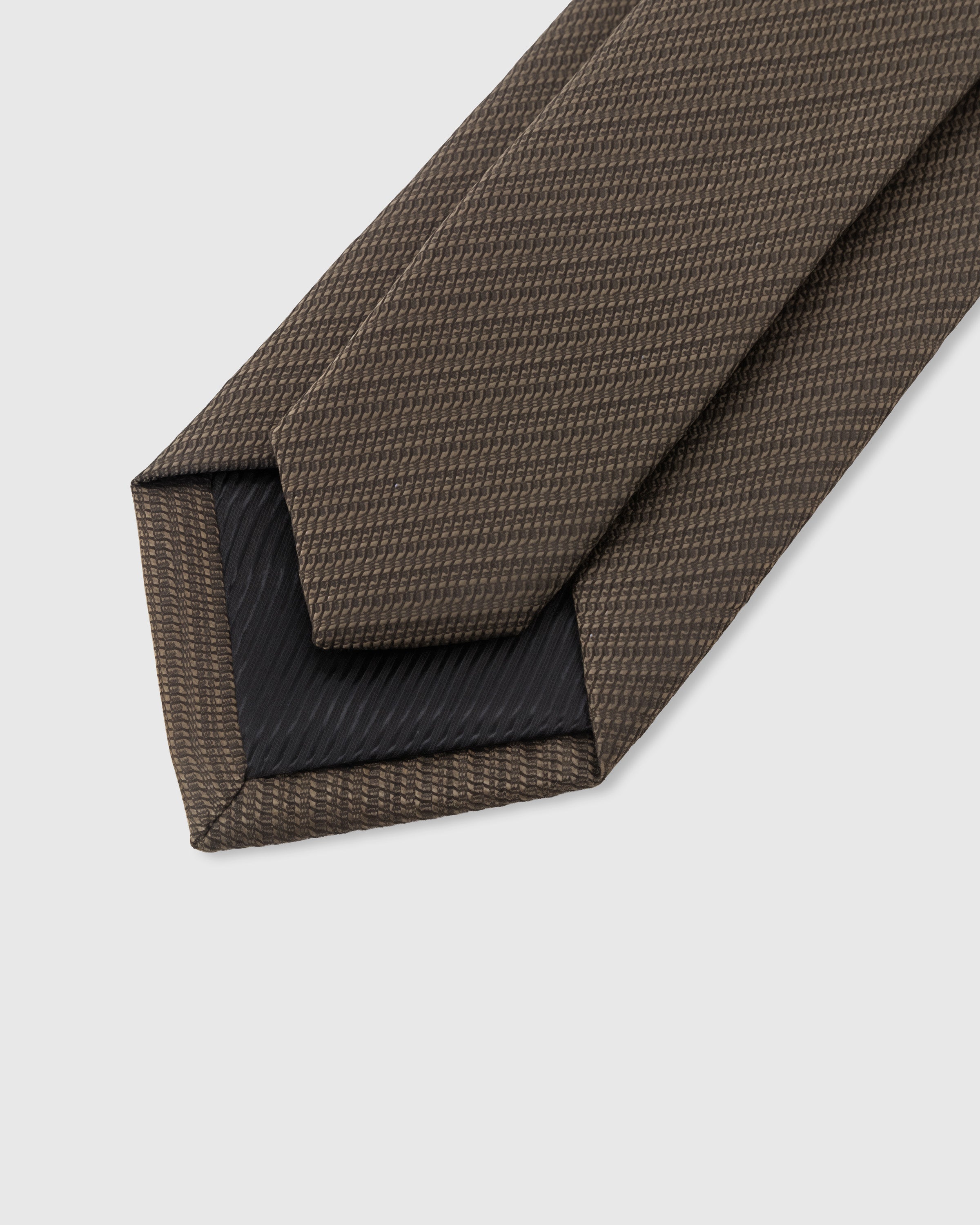 ESPRESSO SOLID TIE