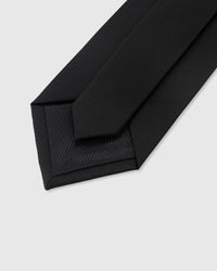 ONYX SILK TIE