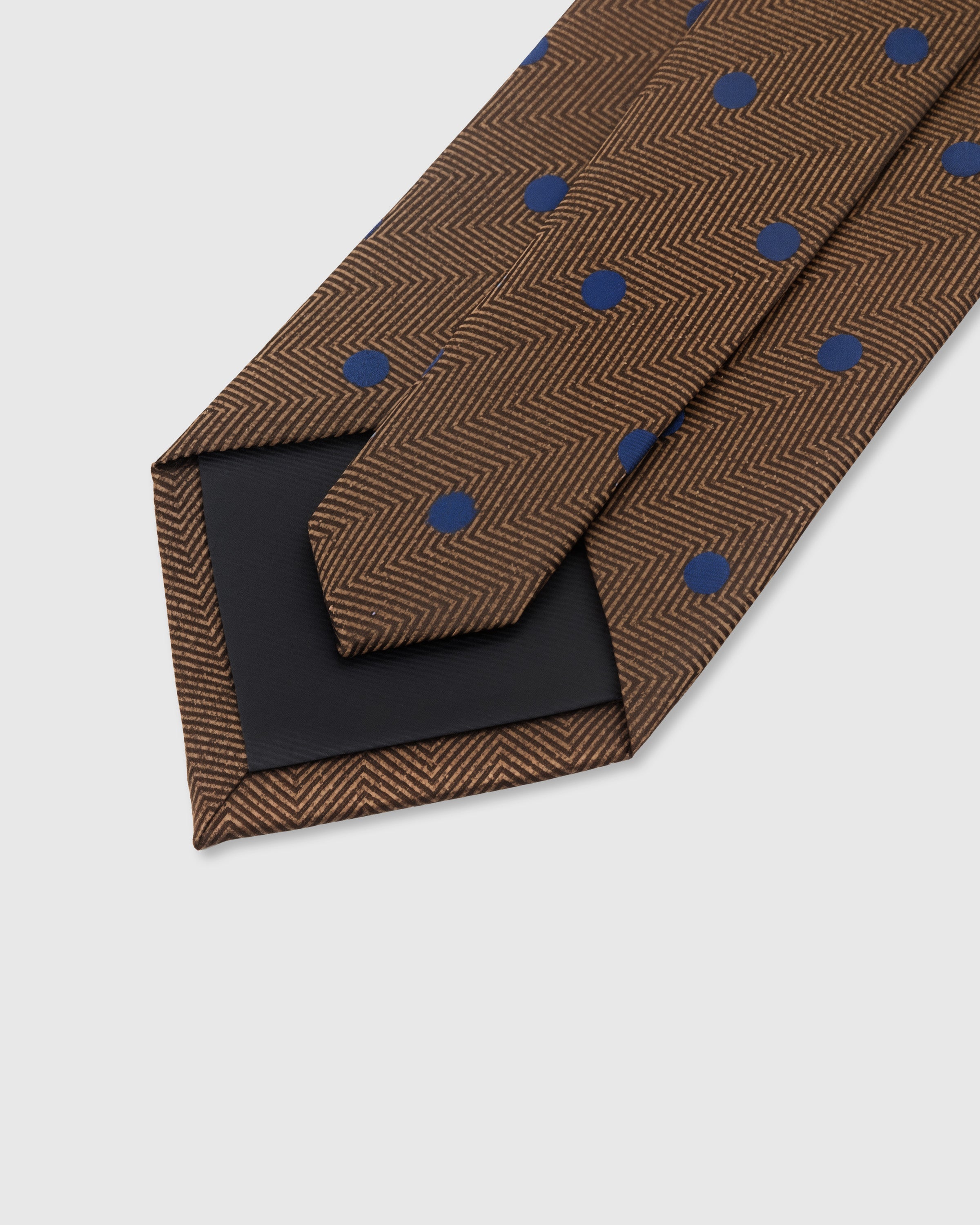 WALNUT POLKA TIE