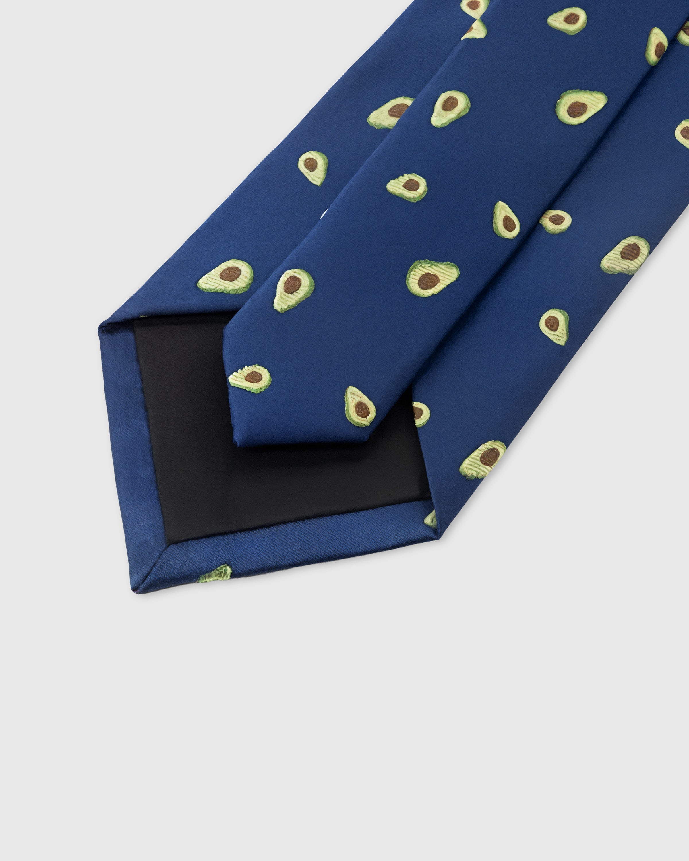 COBALT AVOCADO TIE