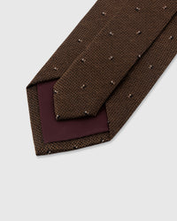 COCOA PIN DOT TIE