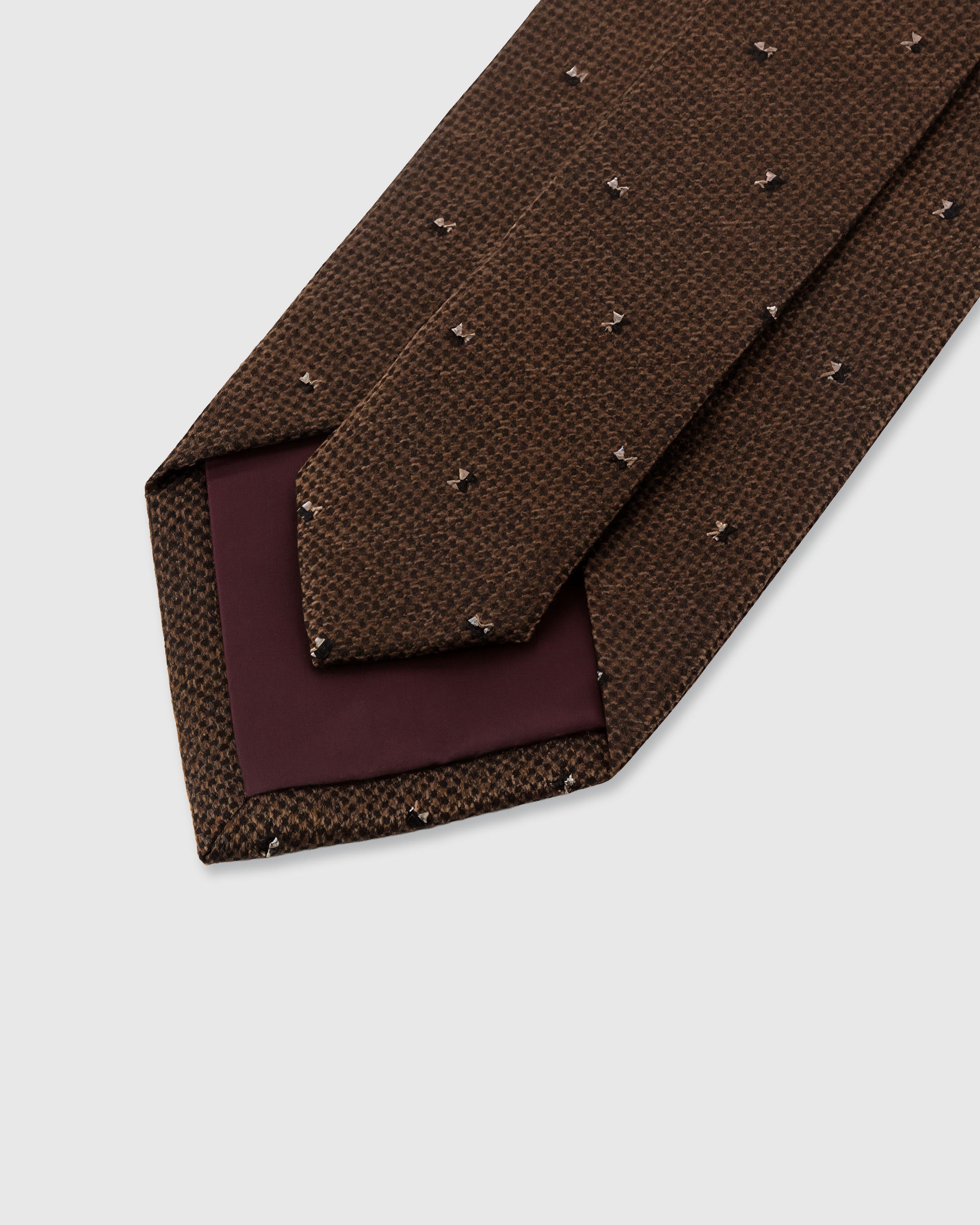 COCOA PIN DOT TIE