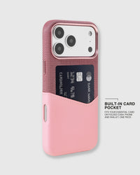 WALLET PHONE CASE — PINK