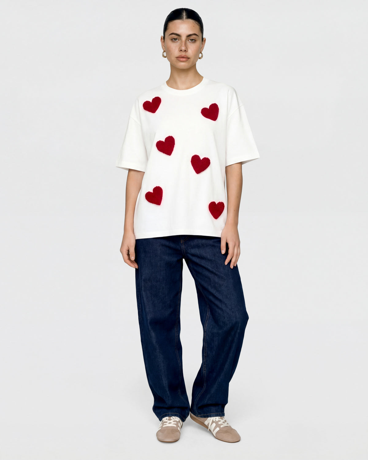 SCATTERED HEART T-SHIRT