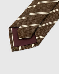 ESPRESSO PENCIL STRIPE TIE