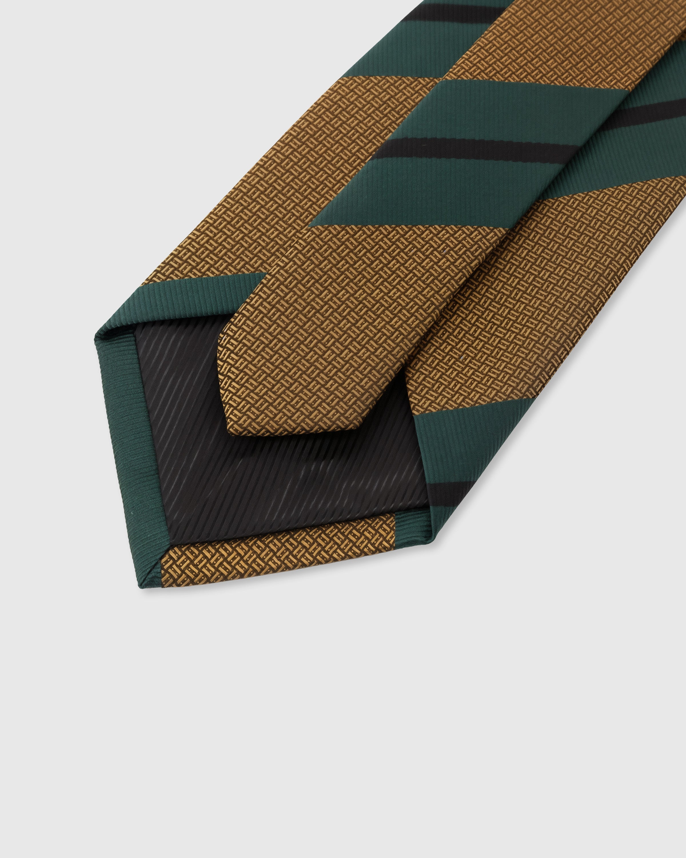 AMBER TEAL STRIPE TIE