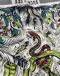 SERPENT THICKET SILK SCARF