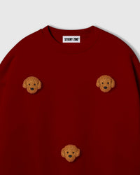 POODLE PARADE SWEATSHIRT
