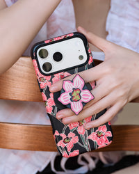 MIDNIGHT ORCHID PHONE CASE