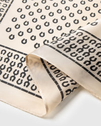 HORSESHOE LUCK SILK SCARF