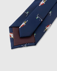 NAVY TENNIS TIE