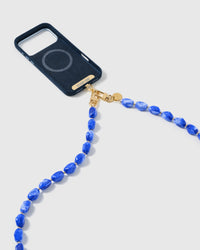 COBALT ORBIT CROSS-BODY PHONE STRAP
