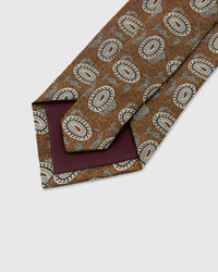 TAWNY PAISLEY TIE