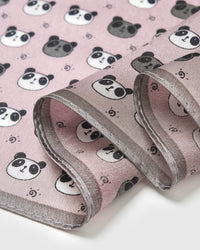 BLUSH PANDA SILK SCARF