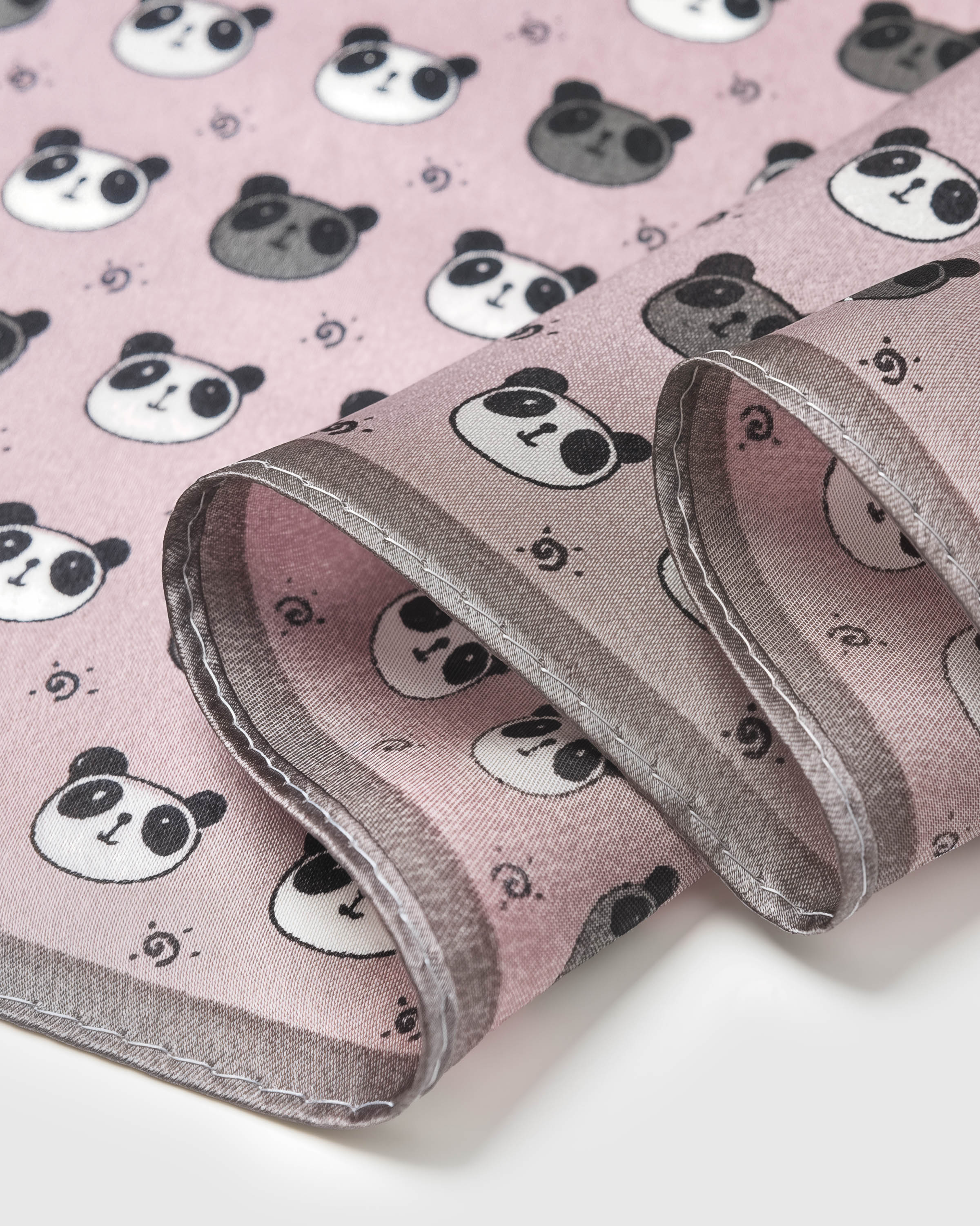 BLUSH PANDA SILK SCARF
