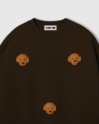 POODLE PARADE SWEATSHIRT