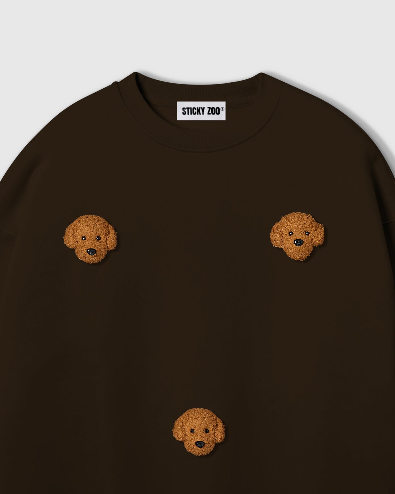 POODLE PARADE SWEATSHIRT